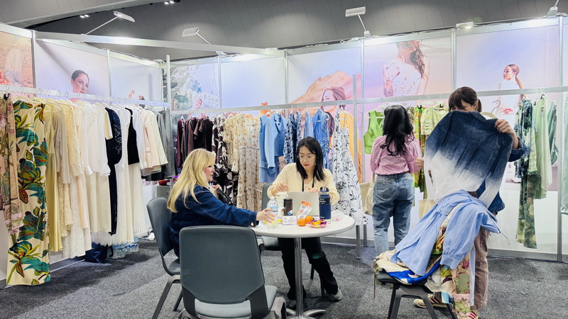 The company participates in the china clothing textile accessories expo
